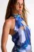 Silk Scarf Top - 52421-98-952 2 / 952 Iris / 100% SILK